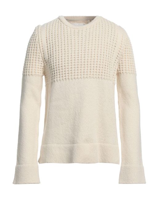 Jil Sander White Sweater for men