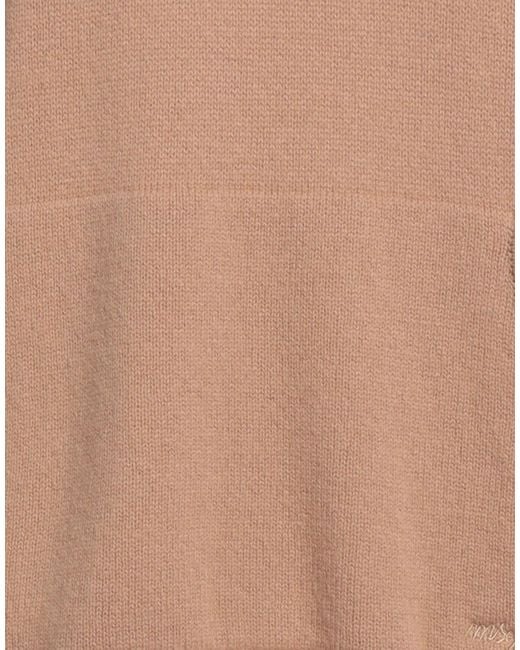MSGM Natural Camel Sweater Wool, Cashmere