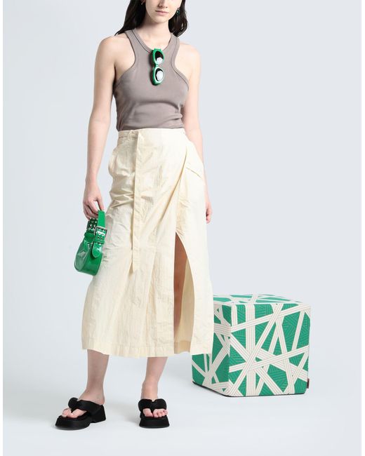 Nanushka White Maxi Skirt