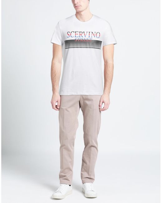 Ermanno Scervino White T-shirt for men