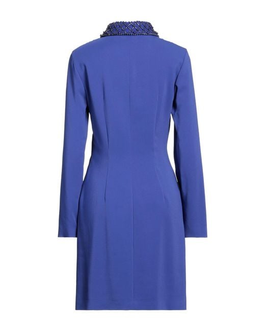 Alberta Ferretti Blue Mini Dress