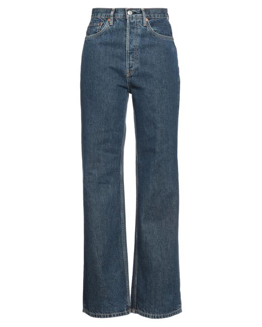 Pantaloni Jeans di Re/done in Blue