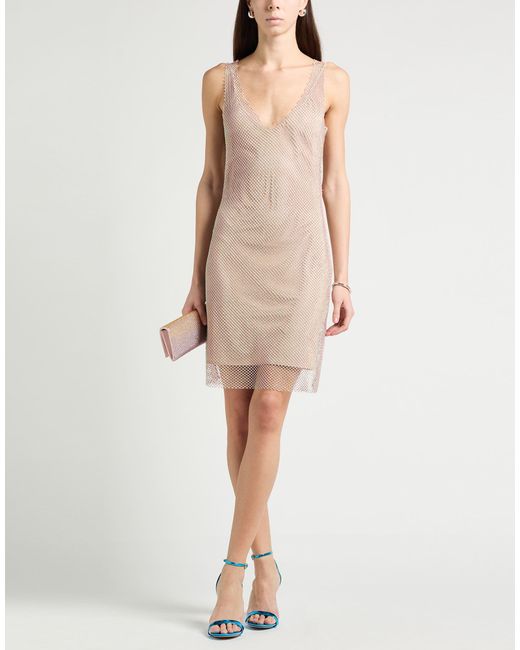 Blugirl Blumarine Natural Mini Dress