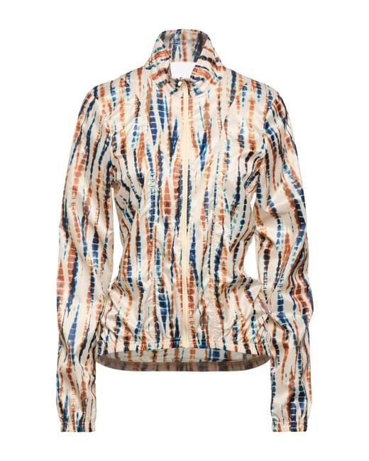 Cafe Du Cycliste White Sand Jacket Polyester