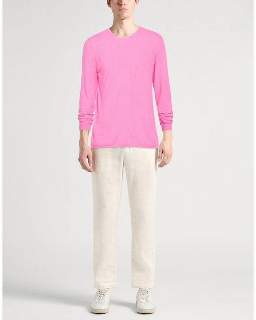 Brian Dales Pink Sweater Organic Cotton for men