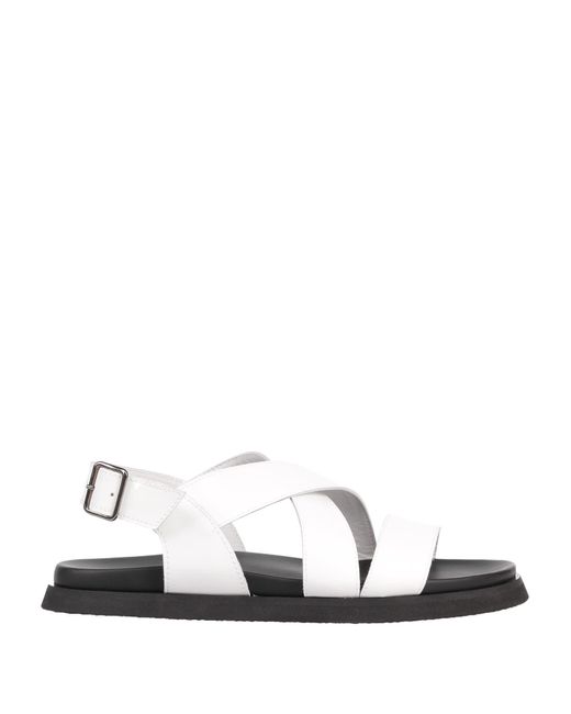 Attimonelli's White Sandals for men