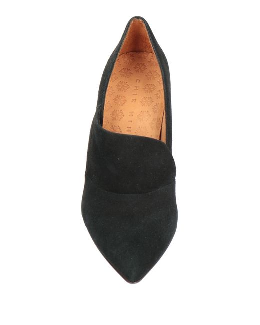 Chie Mihara Black Loafers