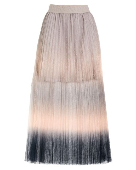 ARMANI EXCHANGE Gray Maxi Skirt