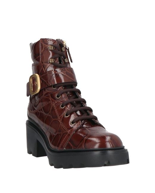 Tod's Brown Ankle Boots