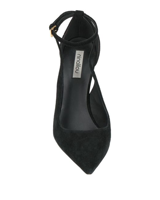 Ninalilou Black Pumps Leather