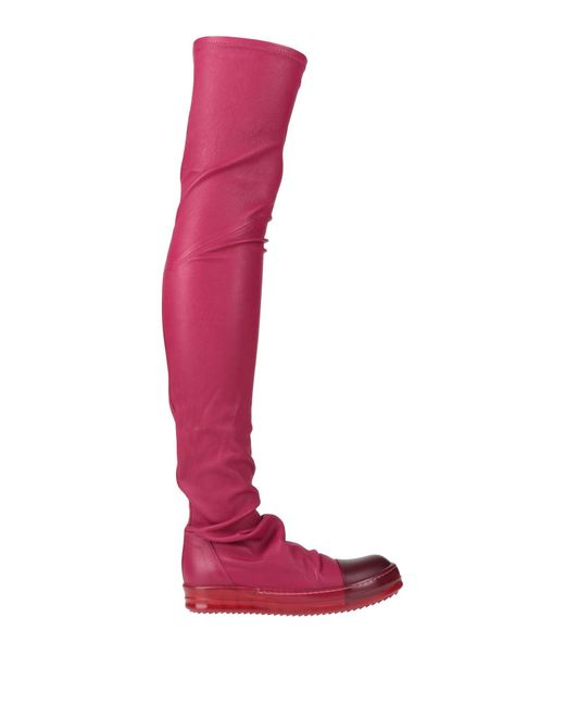 Rick Owens Red Boot