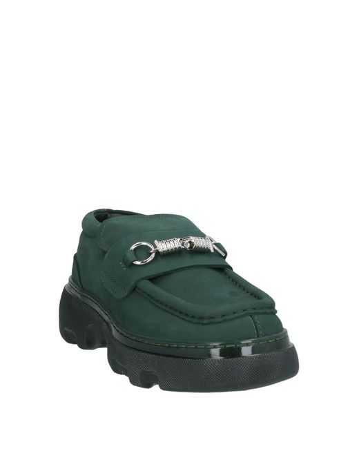 Burberry Green Mokassin