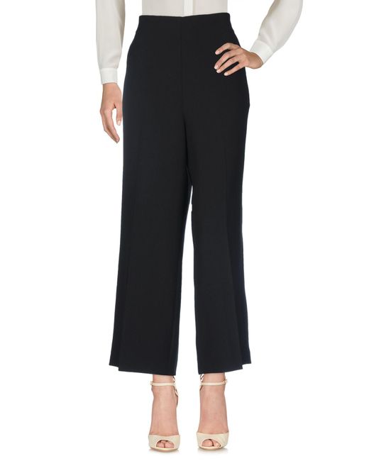 Beatrice B. Black Pants Polyester, Elastane