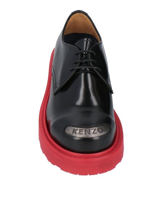 KENZO Red Lace-up Shoes