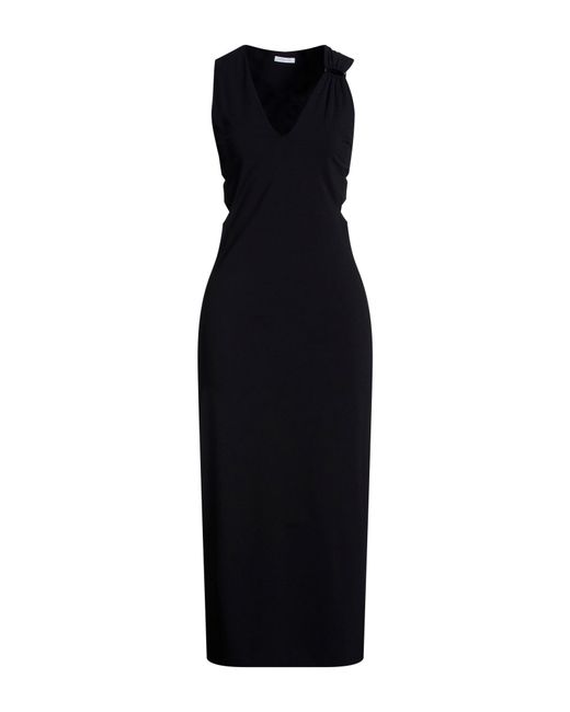 Patrizia Pepe Black Midi Dresses
