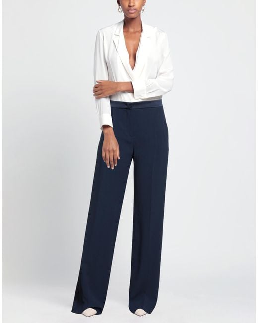 Alberta Ferretti Blue Pants