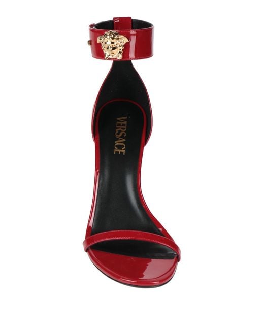 Versace Red Sandals