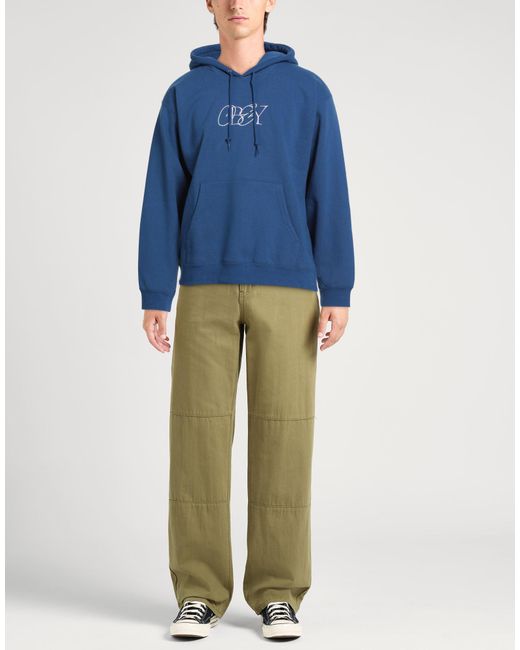 Obey Blue Sweatshirt for men