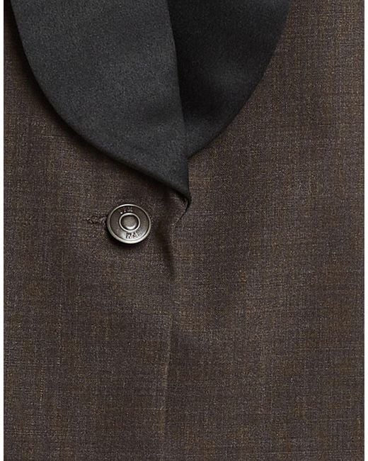 8pm Black Blazer Polyester, Wool, Elastane