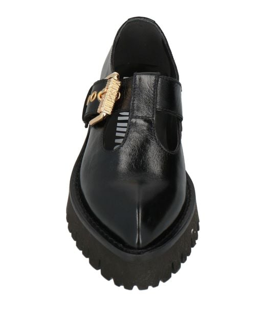 Moschino Black Loafer