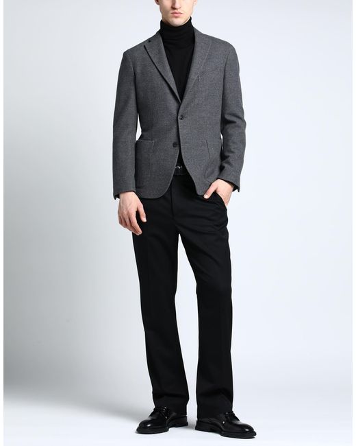 Boglioli Black Blazer for men