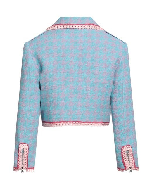 Moschino Blue Suit Jacket
