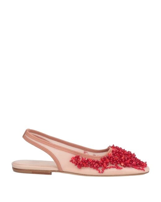 Dries Van Noten Pink Ballet Flats