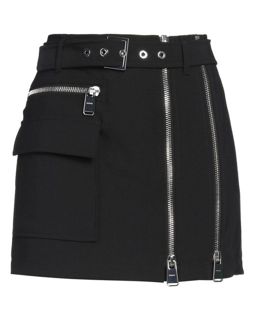 Dondup Black Mini Skirt