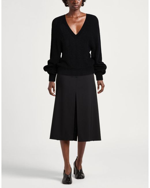 Dondup Black Sweater Polyamide, Alpaca Wool, Wool