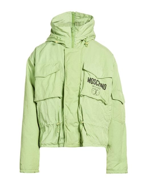 Moschino Green Jackets for men
