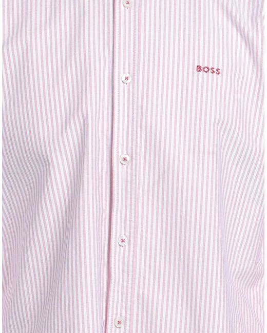 Boss Pink Shirt for men