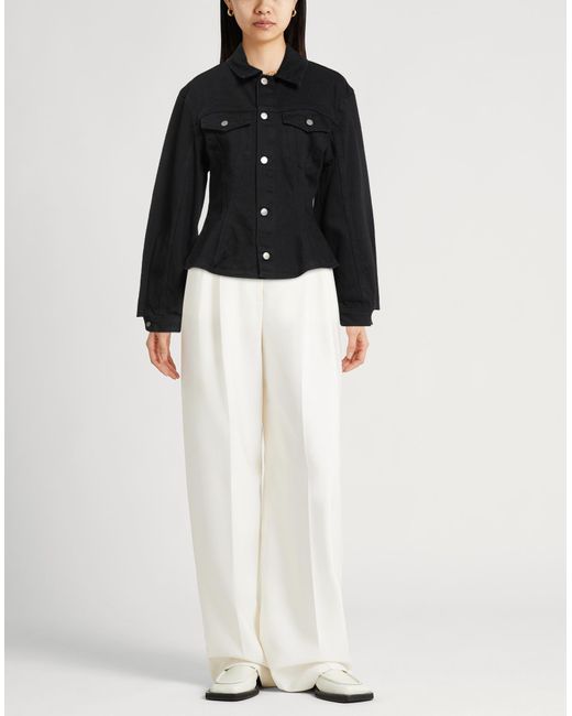 Marc Jacobs Black Denim Outerwear Cotton