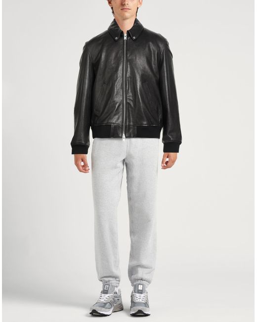 Covert Black Jacket Lambskin for men