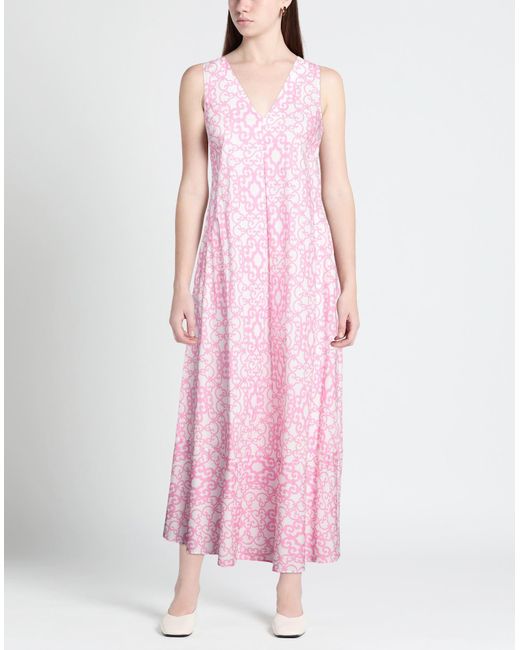 Caliban Pink Maxi Dress