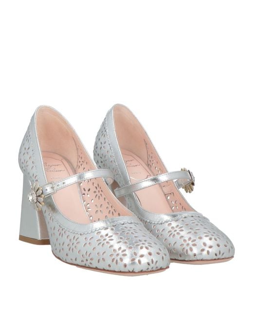 Roger Vivier White Pumps