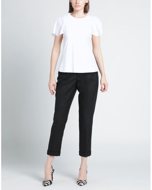 Nenette Women's White T-Shirt Cotton