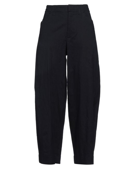 Rag & Bone Blue Midnight Pants Linen, Rayon, Elastane