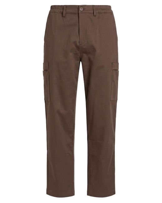 WOC WRITING ON COVER Brown Trouser for men