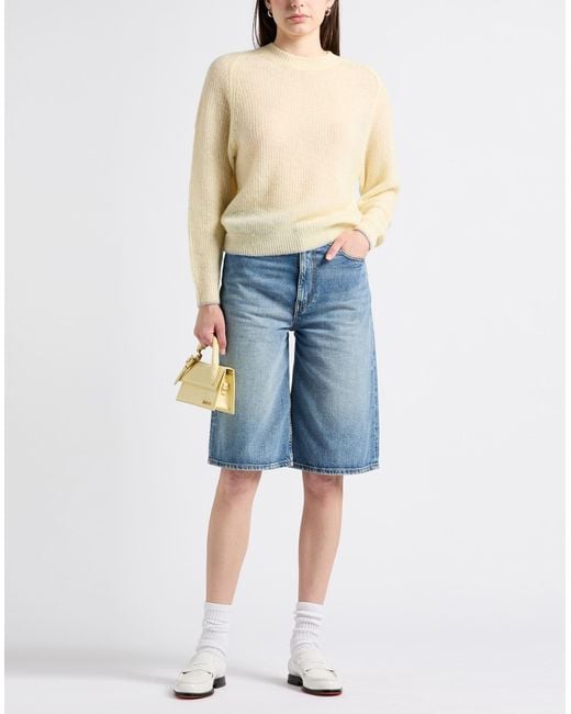 Peserico Natural Pastel Sweater Baby Alpaca Wool, Nylon, Virgin Wool