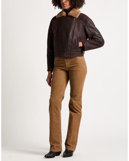 Arma Brown Jacket Shearling
