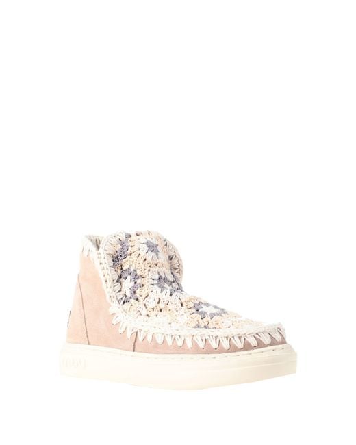 Mou Pink Ankle Boots