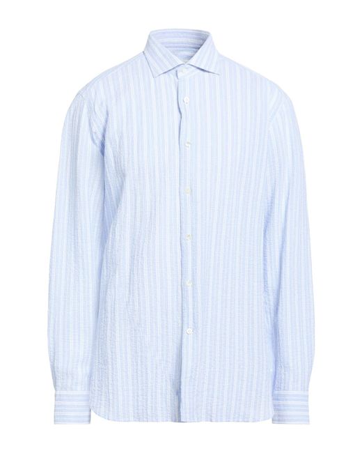 Guglielminotti Blue Shirts for men