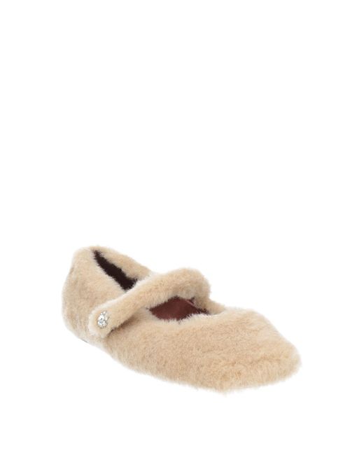 Bibi Lou Natural Ballet Flats