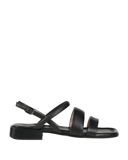 Ixos Black Sandals Leather