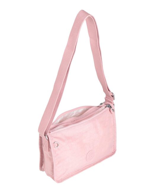 Kipling Pink Shoulder Bag Polyamide