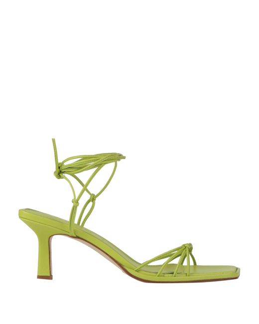 Aeyde Green Sandals