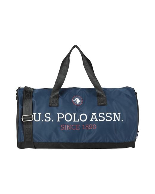U.S. POLO ASSN. Blue Travel Duffel Bag for men