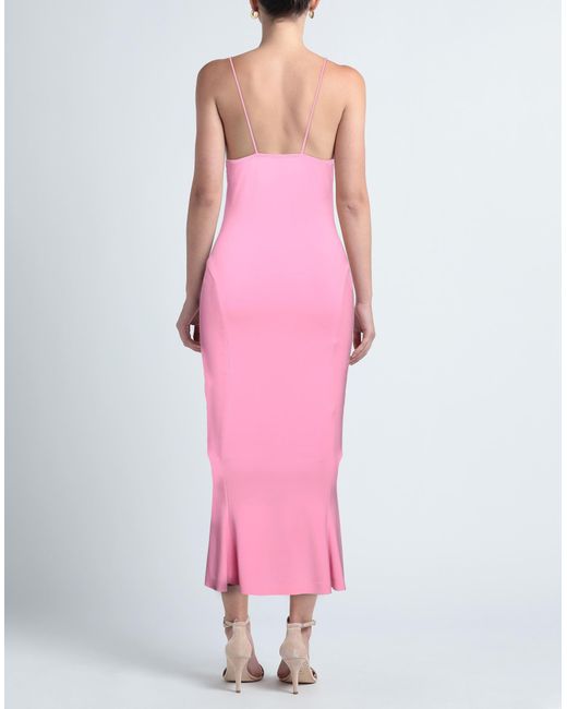 Norma Kamali Pink Maxi Dress