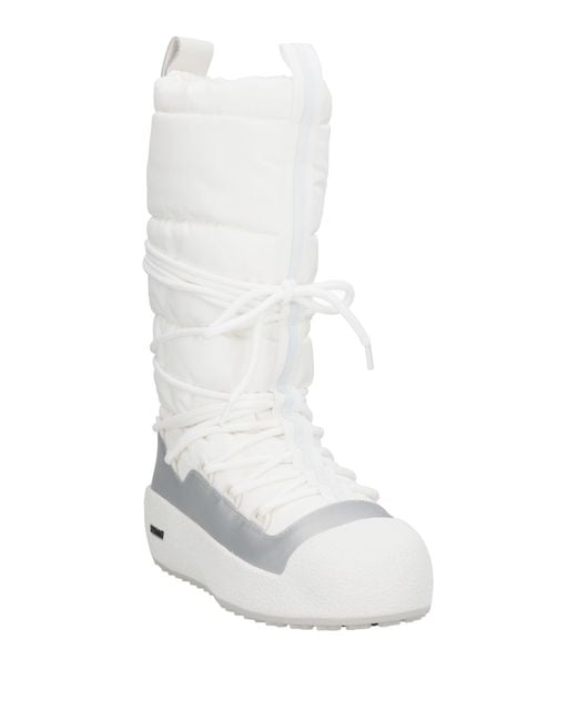 Bally White Boot