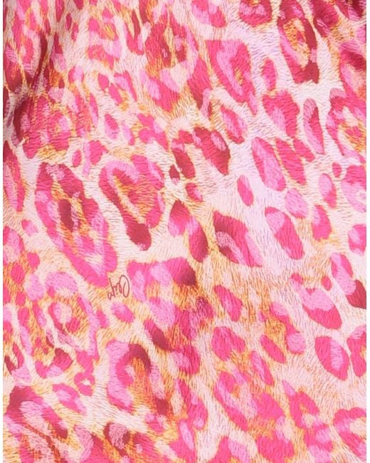 Clips Pink Fuchsia Maxi Dress Viscose, Elastane